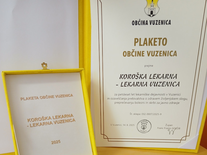 Lekarna Vuzenica 50 let